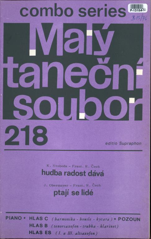 Malý taneční soubor 218