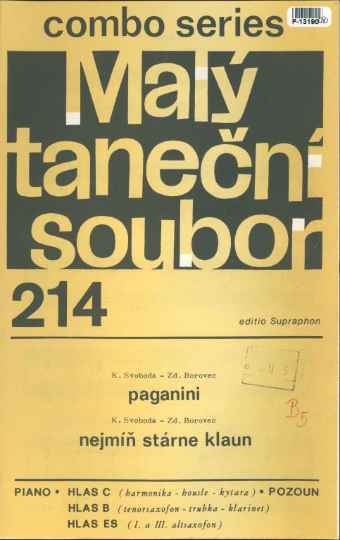 Malý taneční soubor 214