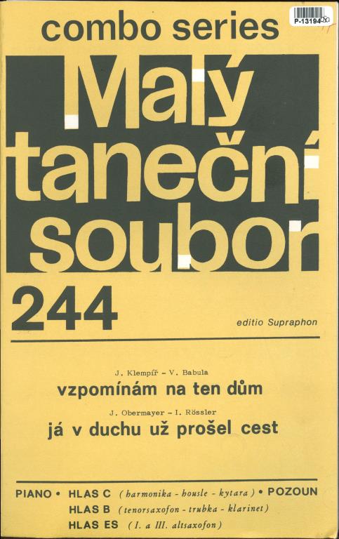 Malý taneční soubor 244