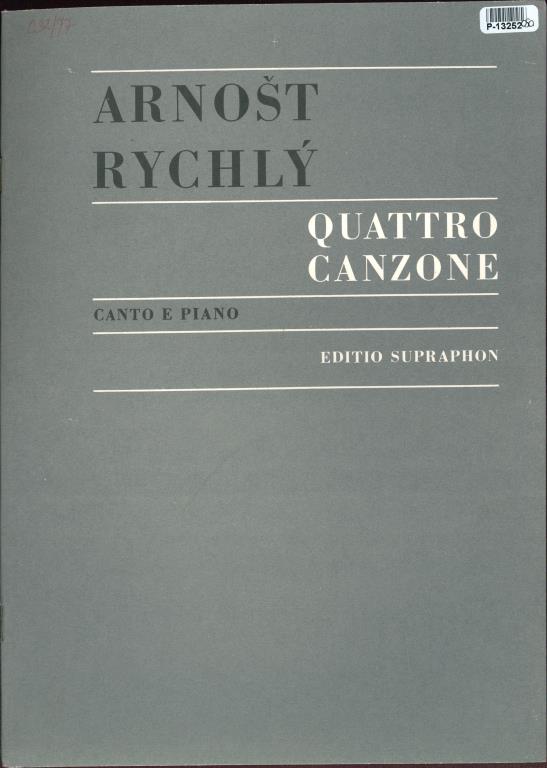 Quattro Canzone