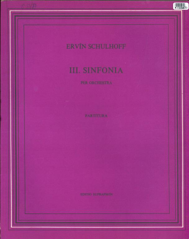 III. Sinfonia