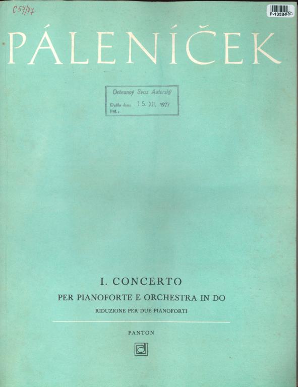 I. Concerto