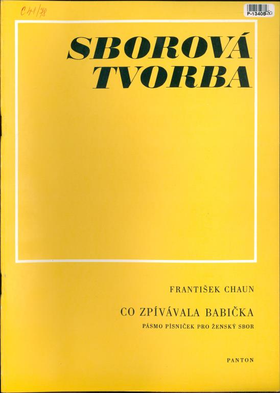 Sborová tvorba