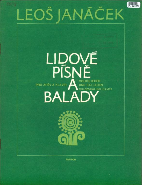 Lidové písně a balady