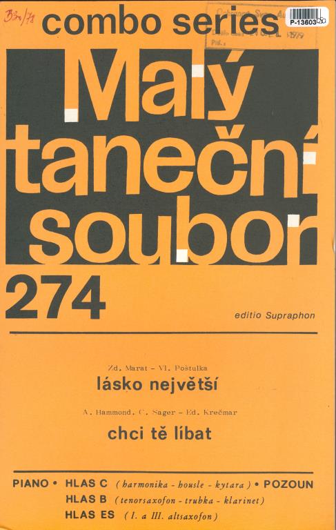 Malý taneční soubor 274