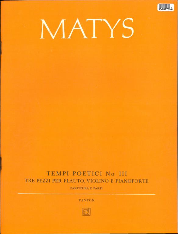 Tempi poetici No III.