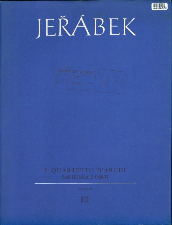 I. Quartetto d´archi