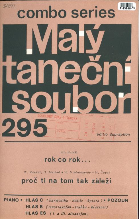 Malý taneční soubor 295