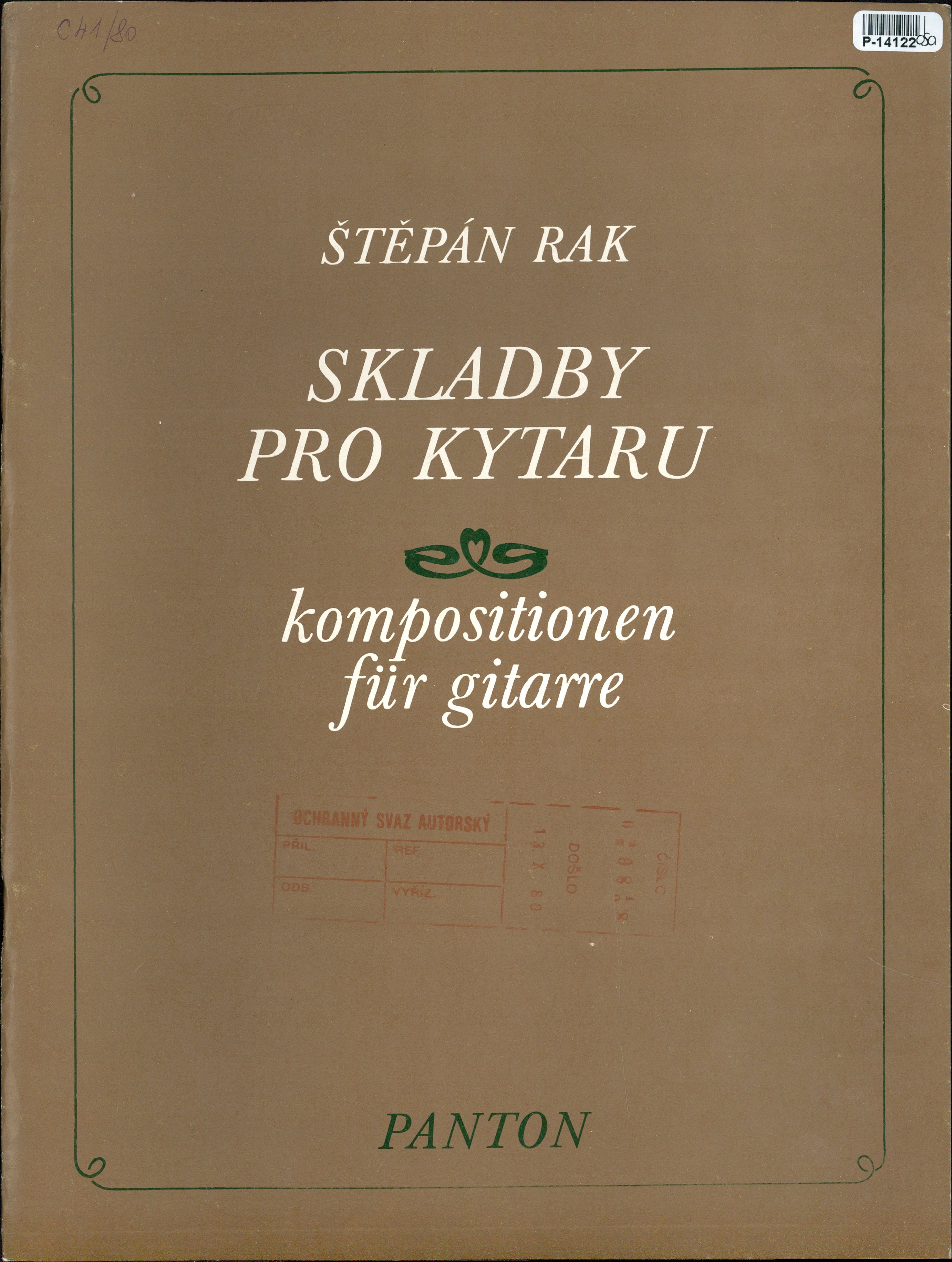 Skladby pro kytaru