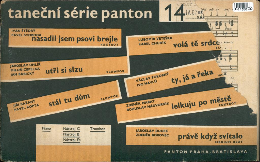 Taneční série panton 14