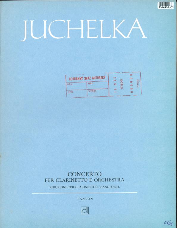Concerto - per clarinetto e orchestra