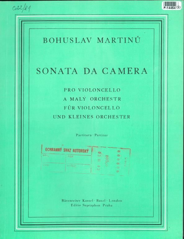 Sonata da camera