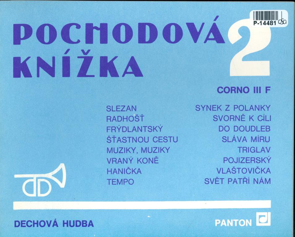 Pochodová knížka 2 - Corno lll F