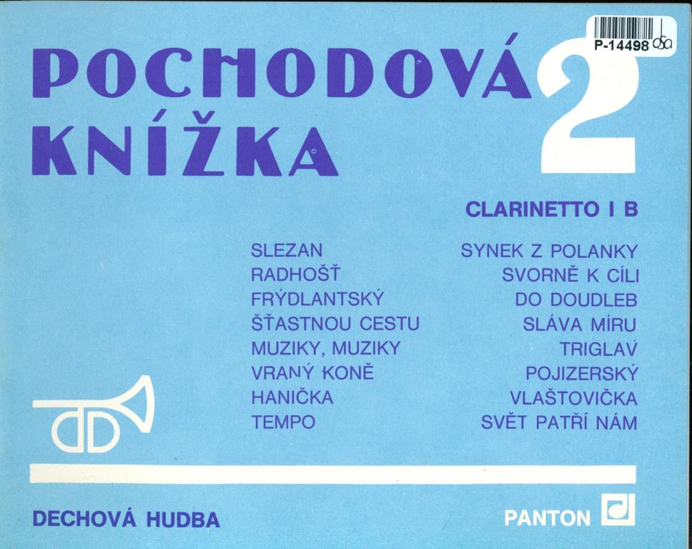 Pochodová knížka 2 - Clarinetto l B