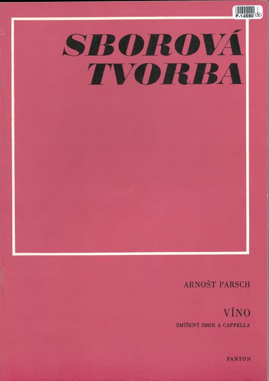 Sborová tvorba - Víno