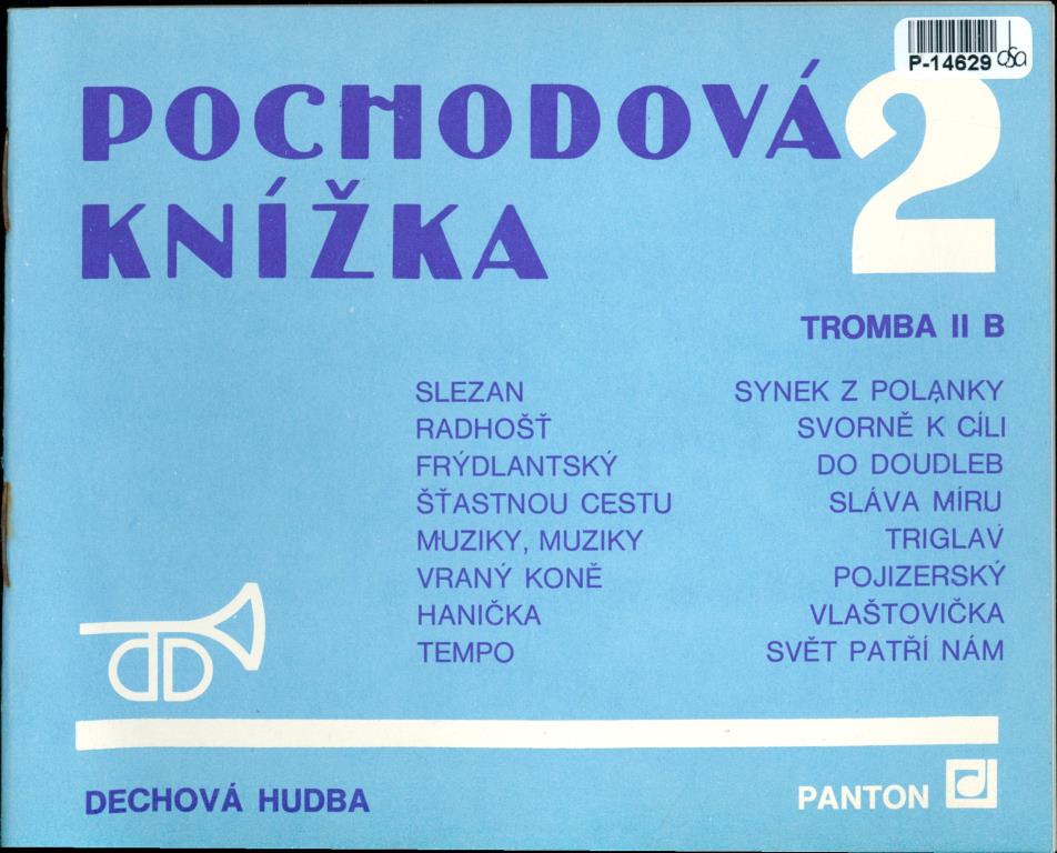 Pochodová knížka 2 - Tromba ll B