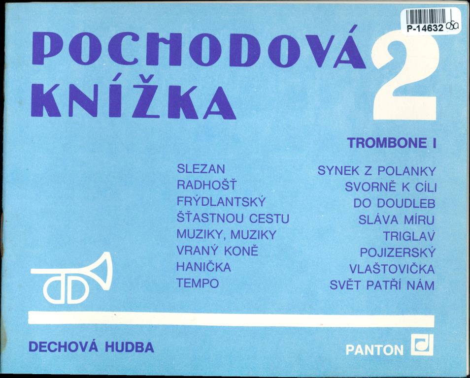 Pochodová knížka 2 - Trombone l