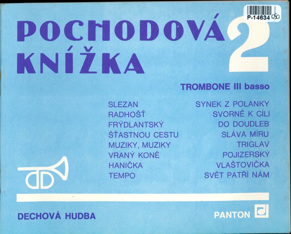 Pochodová knížka 2 - Trombone lll basso