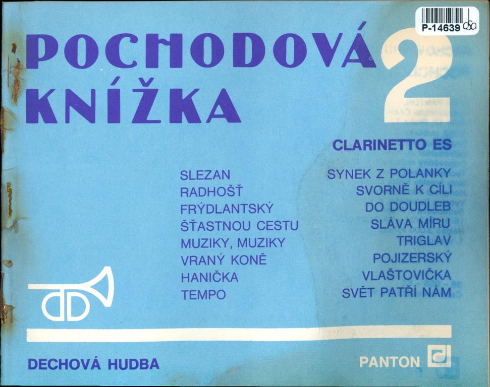 Pochodová knížka 2 - Clarinetto es