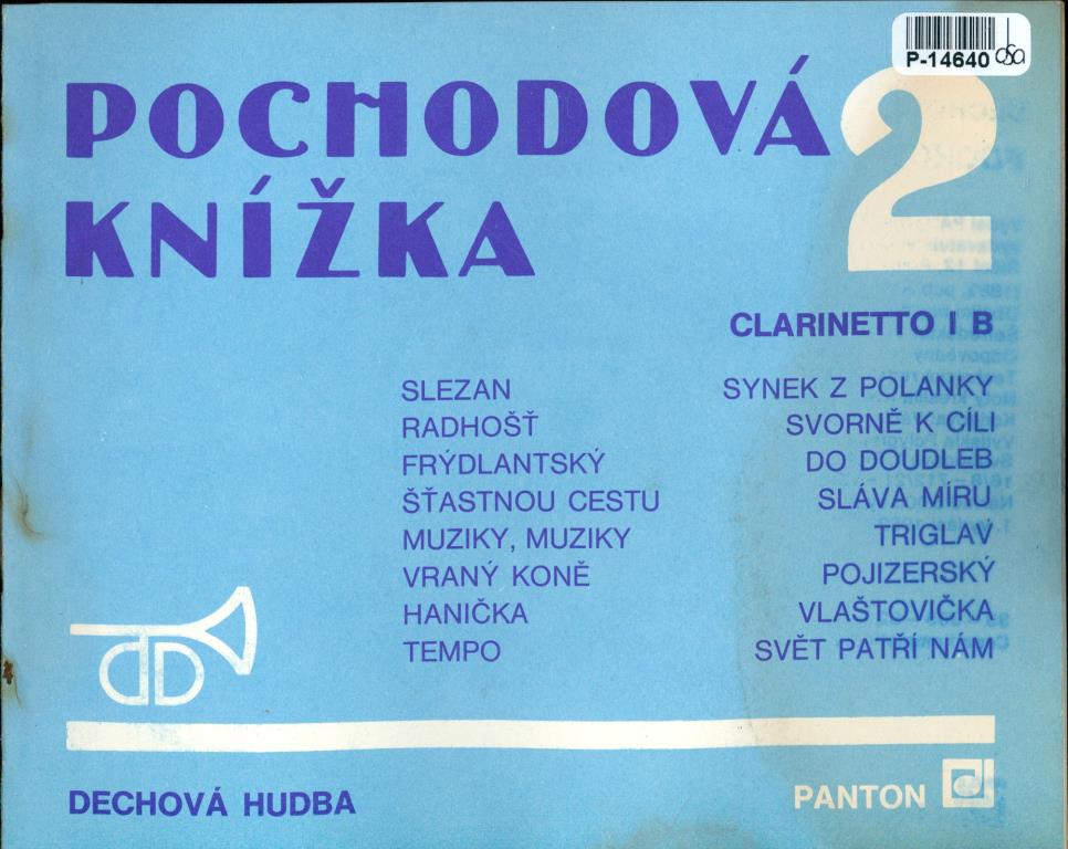 Pochodová knížka 2 - Clarinetto l B