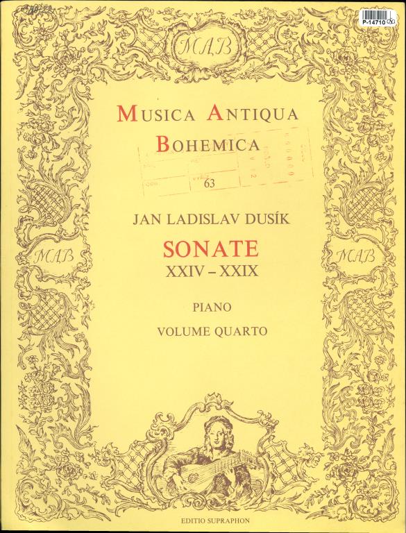 Musica Antiqua Bohemica 63 - Sonate