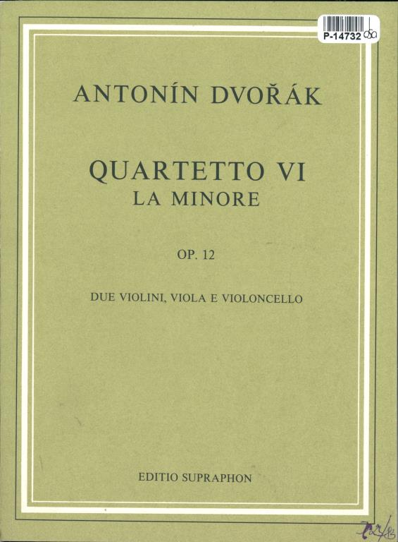 Quartetto VI La minore