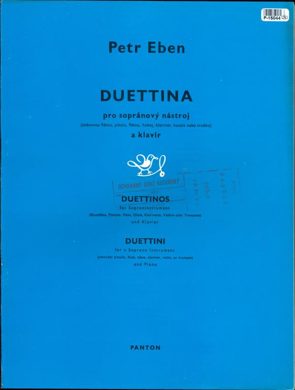 Duettina pro sopránový nástroj