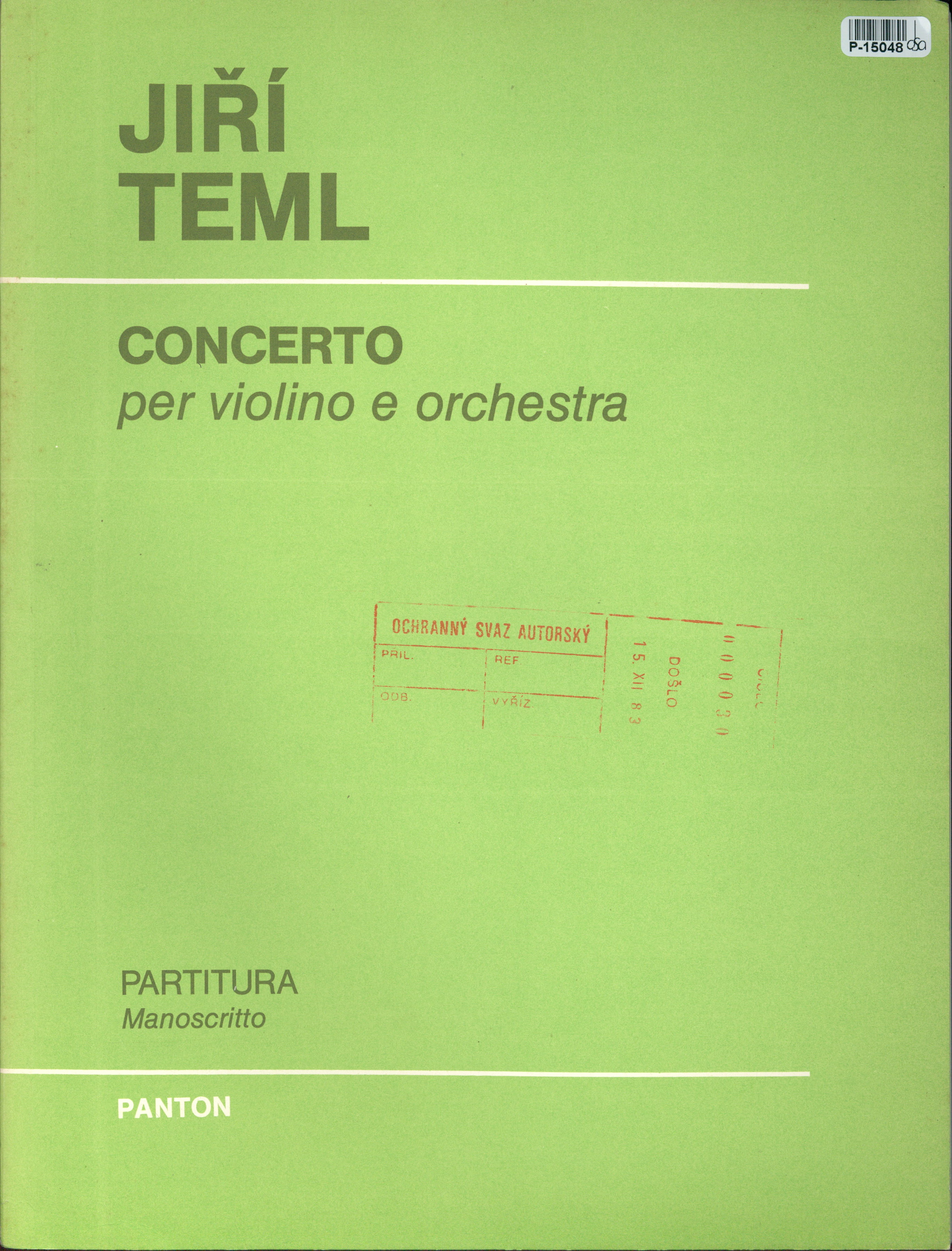 Concerto per violino e orchestra