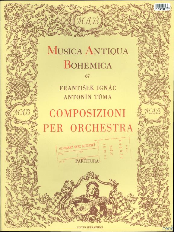 Musica Antiqua Bohemica 67 - Composizioni per orchestra