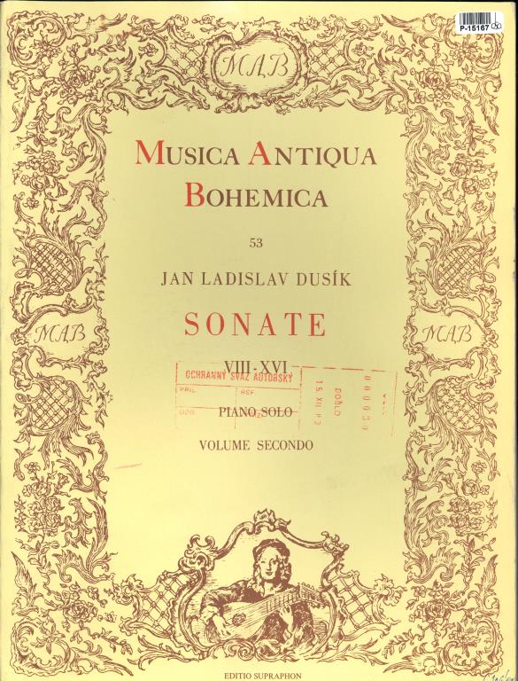 Musica Antiqua Bohemica 53 - Sonate