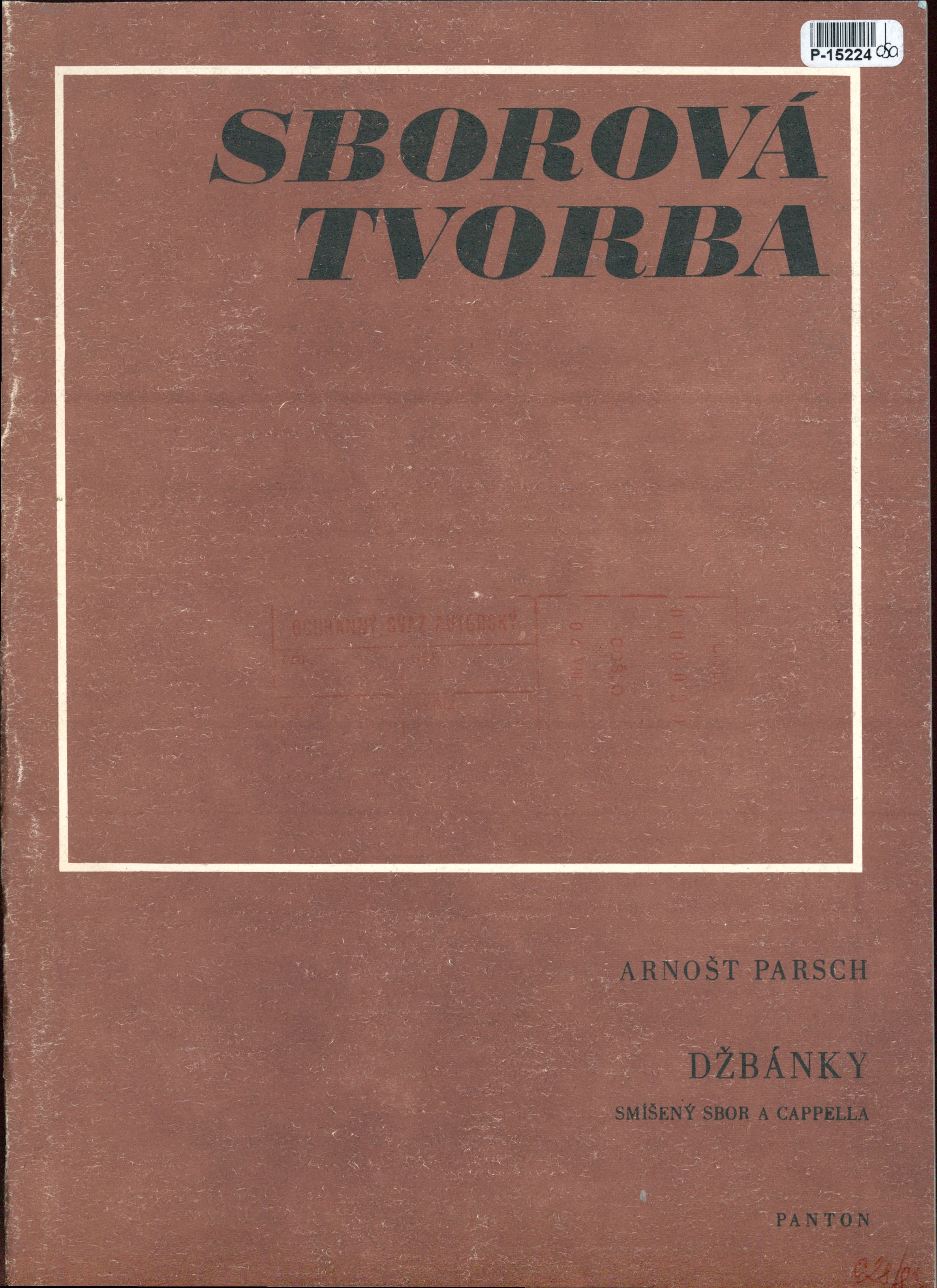 Sborová tvorba