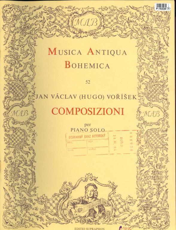 Musica Antiqua Bohemica 52 - Composizioni