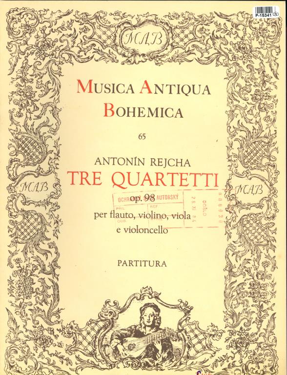 Musica Antiqua Bohemica 65 - Tre quartetti