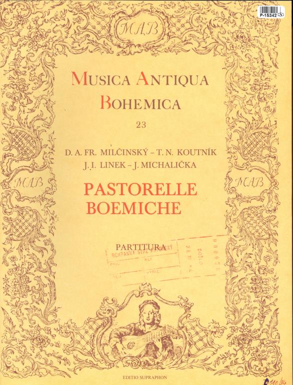 Musica Antiqua Bohemica 23 - Pastoralle boemiche