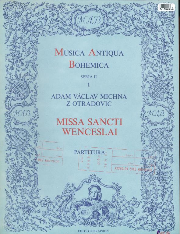 Musica Antiqua Bohemica seria II - Missa sancti wenceslai