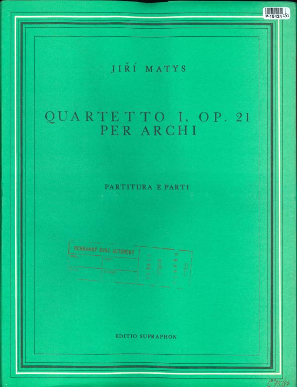 Quartetto I