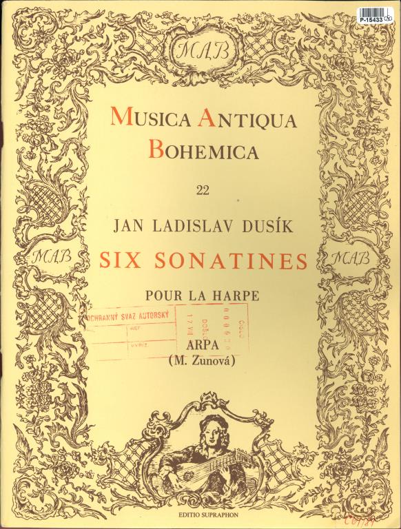 Musica Antiqua Bohemica 22 - Six sonatines