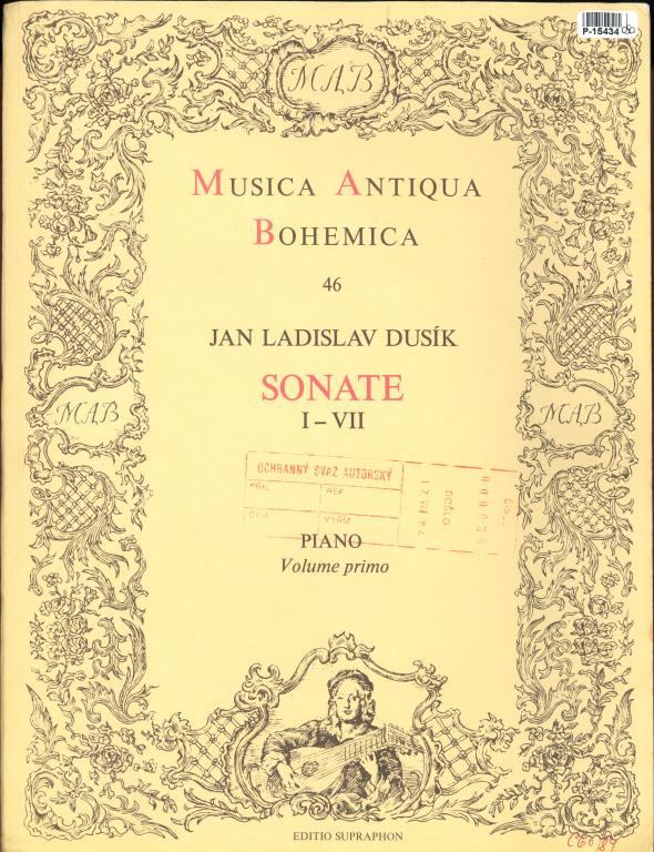 Musica Antiqua Bohemica 46 - Sonate I - VII