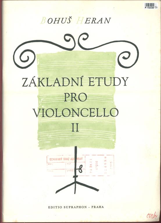 Základní etudy pro violoncello II