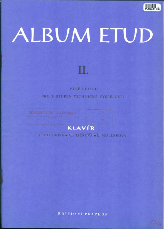 Album etud II.