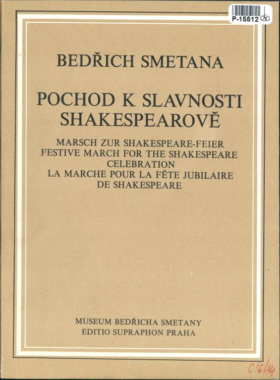 Pochod k slavnosti Shakespearově