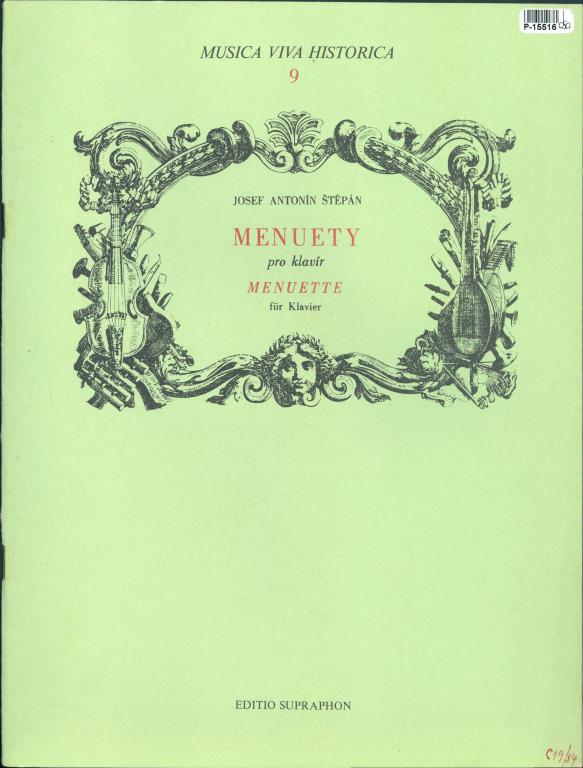 Musica viva historica 9 - Menuety