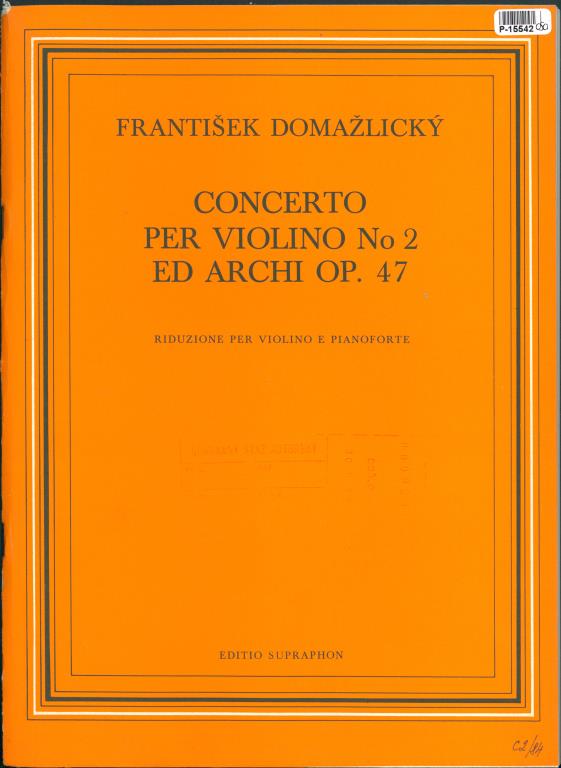 Concerto per violino No 2