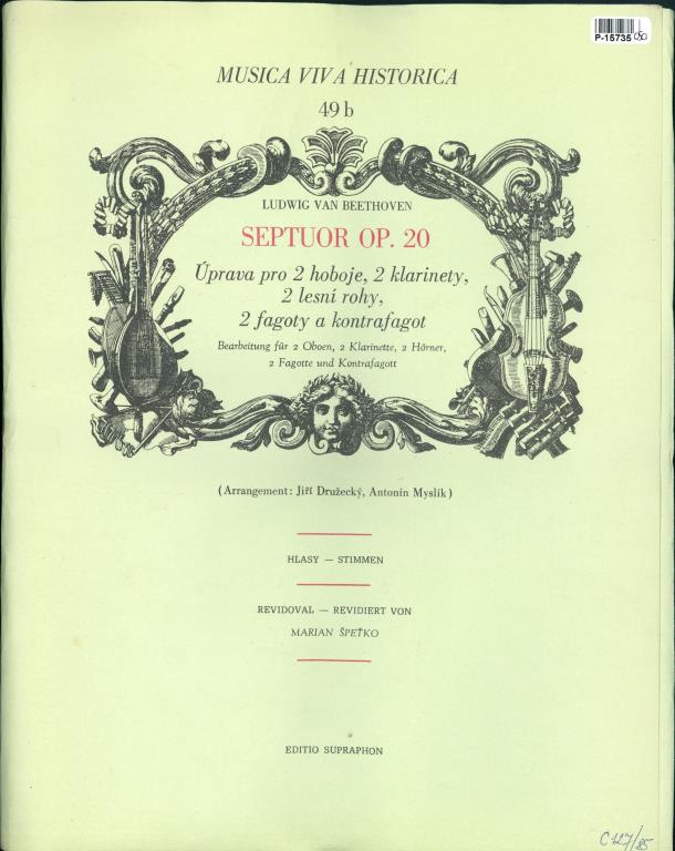 Musica viva histroica 49 - Septuor op. 20