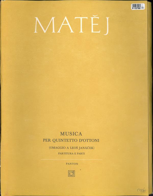 Musica per quintetto d´ottoni