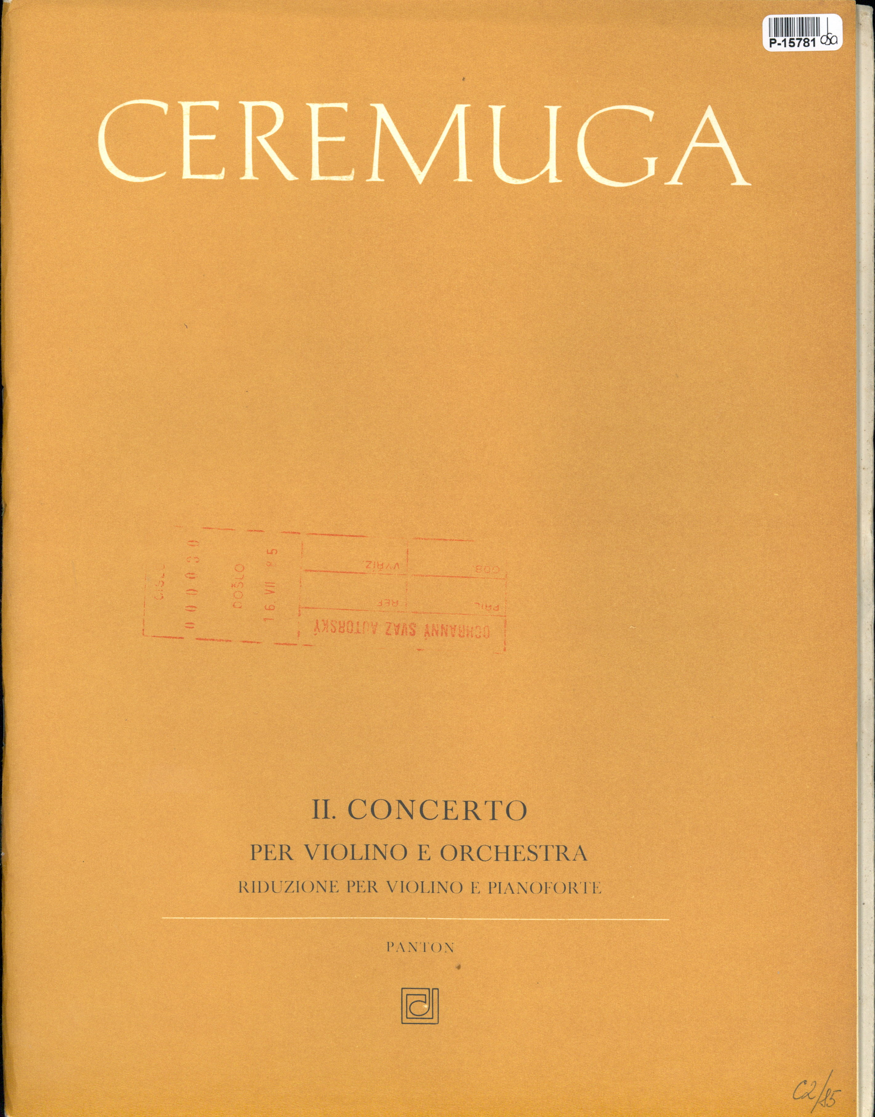 II. Concerto