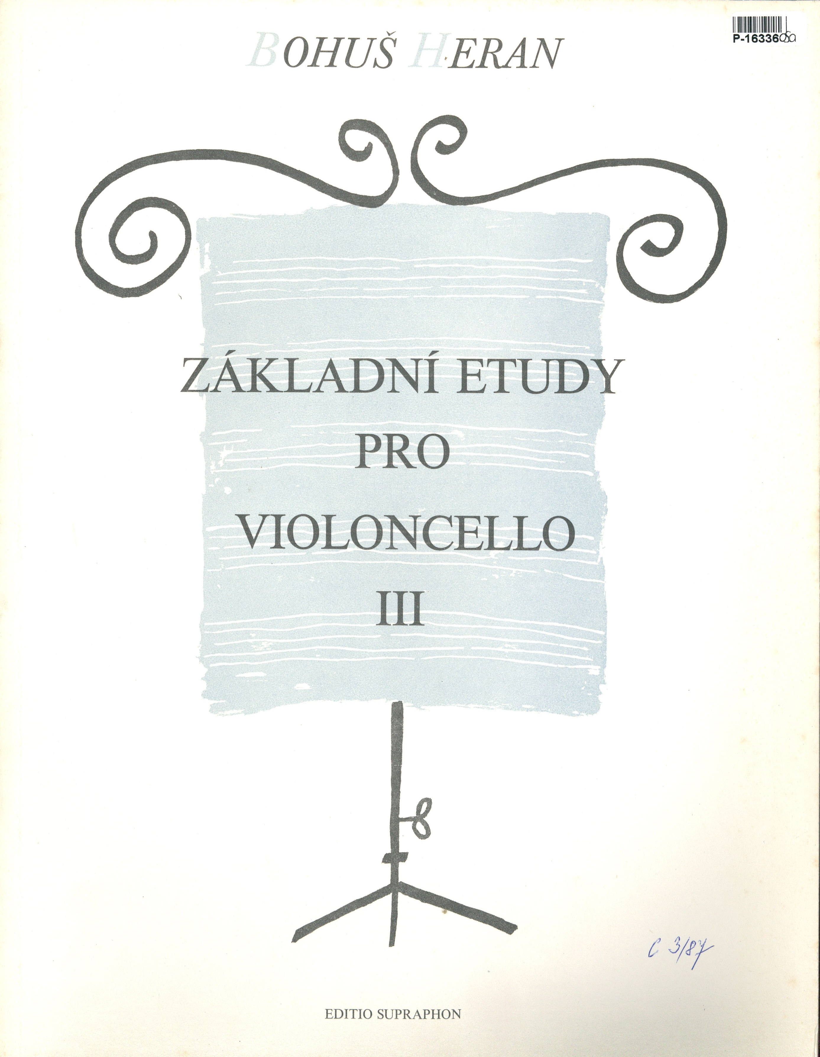 Základní etudy pro violoncello III