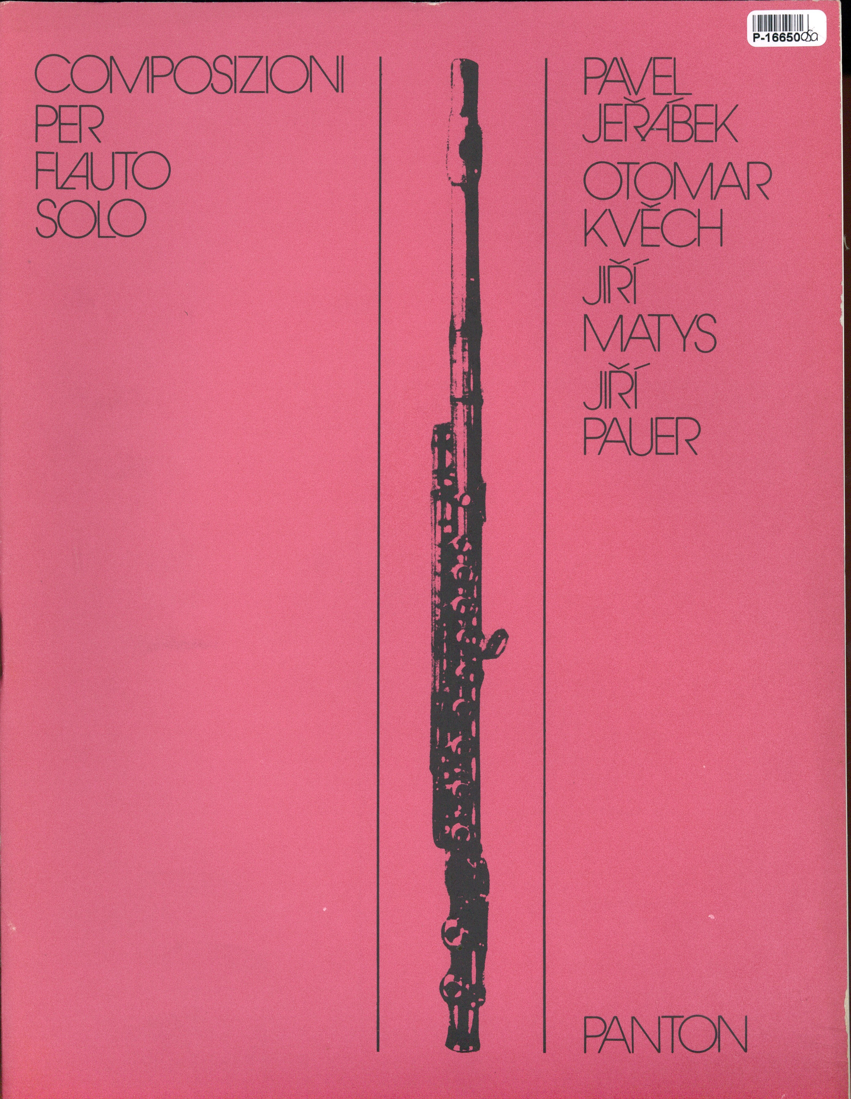 Composizioni per flauto solo