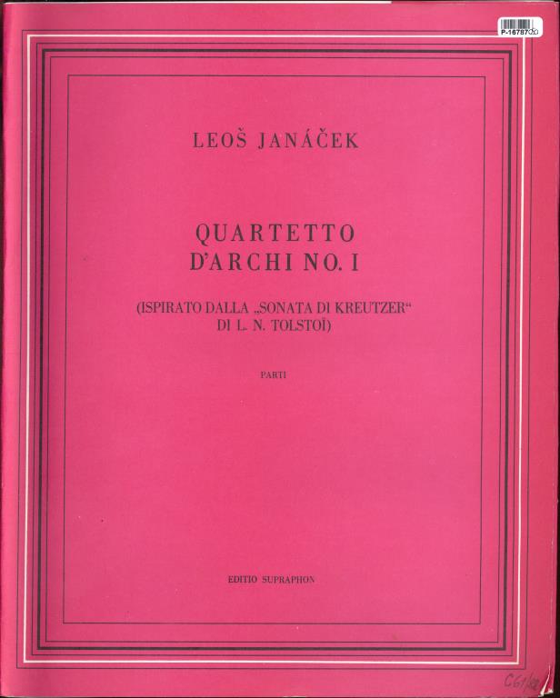 Quartetto d´archi - No.I