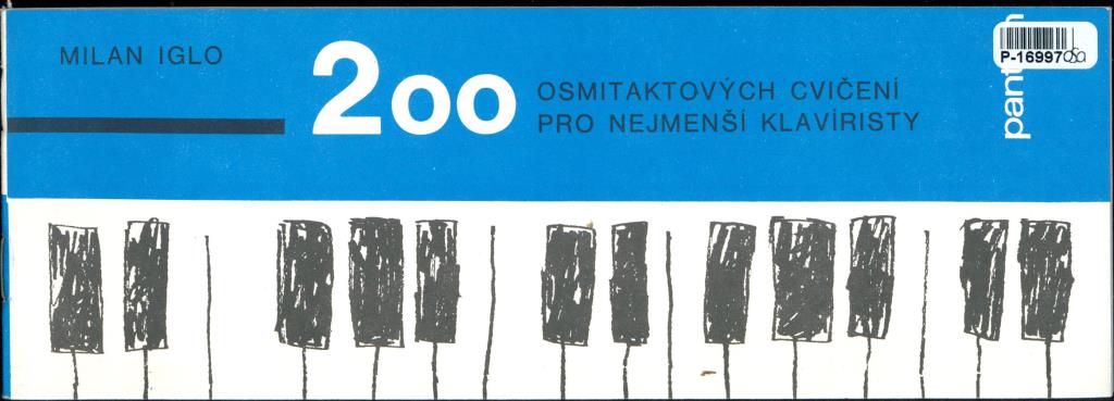 200 osmitaktových cvičení pro nejmenší klavíristy